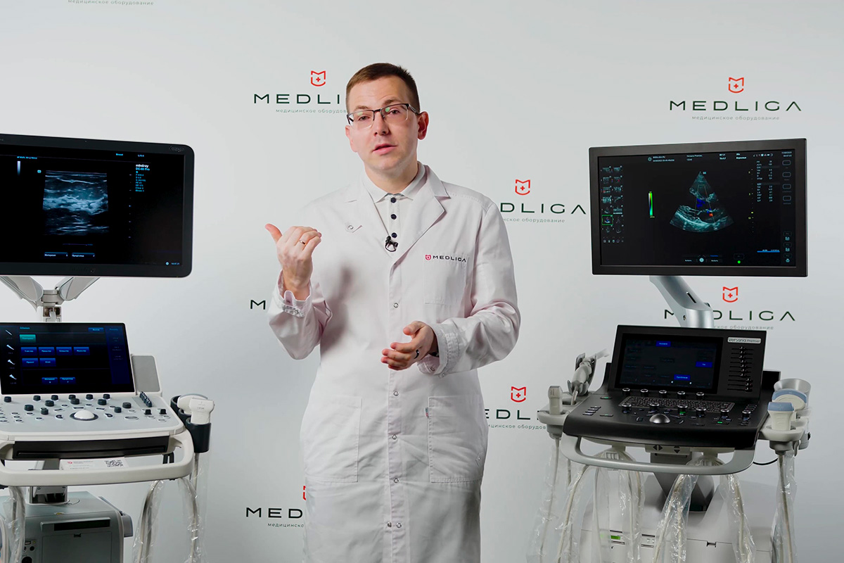 Видеообзор: сравнение УЗ аппаратов Mindray DC-60 Pro и GE Versana Premier