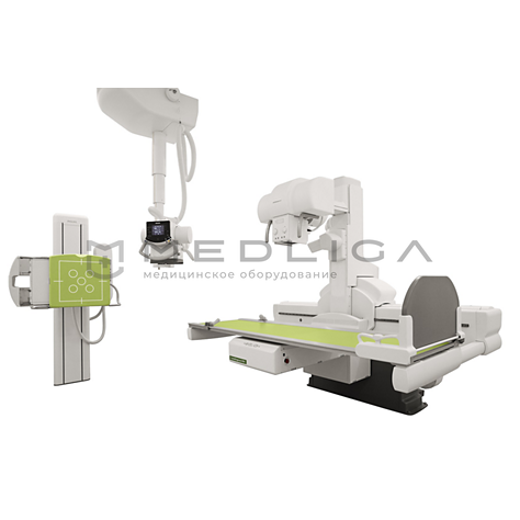 Philips CombiDiagnost R90, Крепление излучателя: Напольно-потолочное, Мощность генератора, кВт: 65