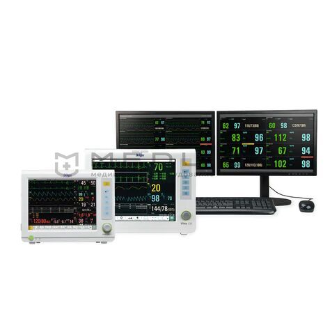 Dräger Vista 120/120S, Экран (вариации, мониторы): 12, 6